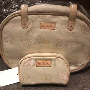 Little twin stars set handbag and small pouch bag